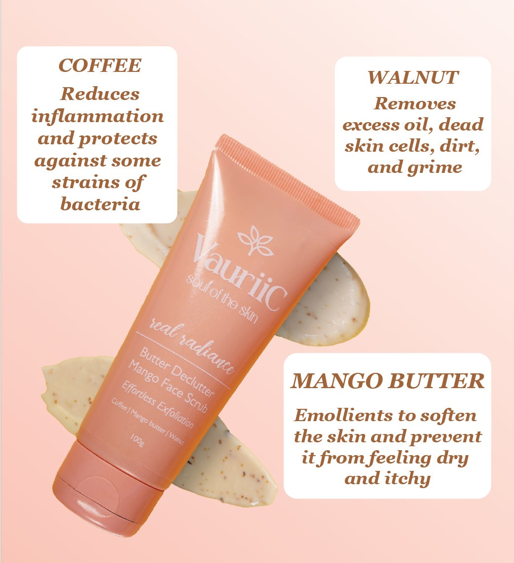 VauriiC Best Cleansing Combo ( Face wash and Face Scrub )