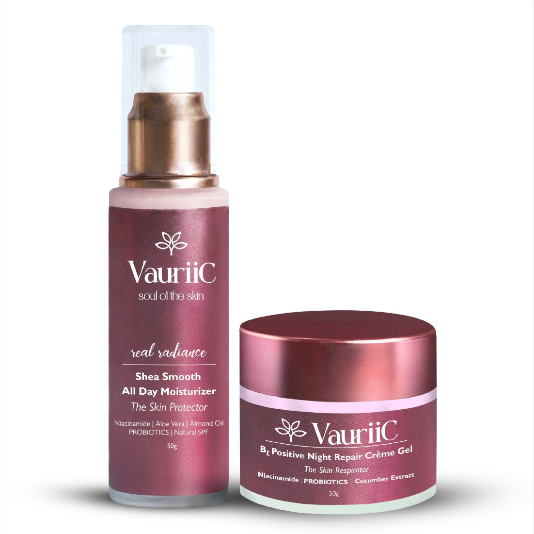 VauriiC Am- Pm Combo ( All day Skin Care Combo )
