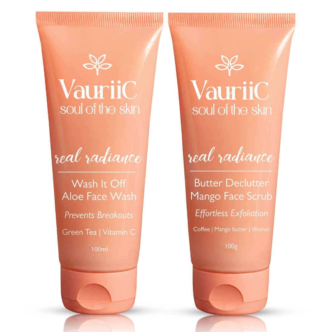  VauriiC Best Cleansing Combo ( Face wash and Face Scrub )