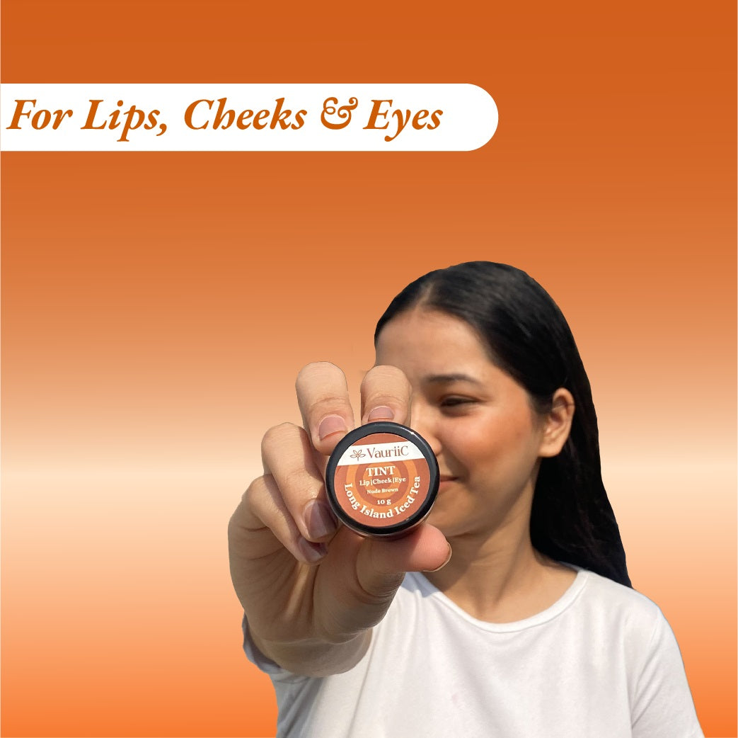 VauriiC Lip Tint LIIT for Lips, Cheeks and Eyes