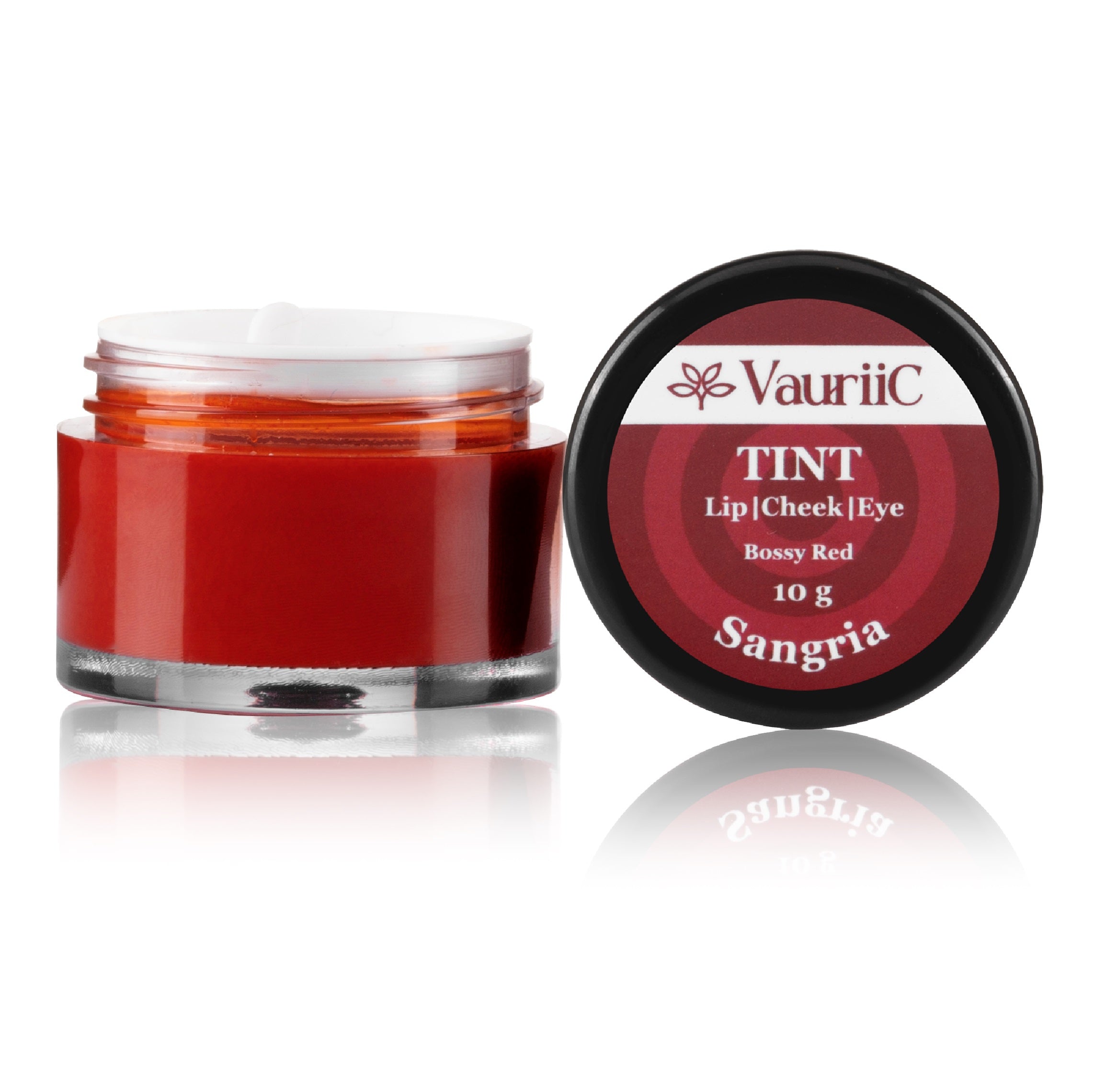 VauriiC Lip Tint Sangria for Lips, Cheeks and Eyes